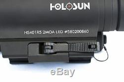 Holosun INFINITI HS401R5 Red Dot Sight and Red laser, Black, 1416151 mm HS401R5