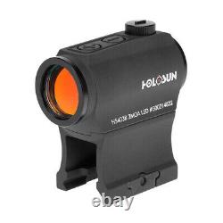 Holosun Micro Red Dot Sight 2 MOA Dot 1/3 Co-Witness Mount Shake Awake HS403B