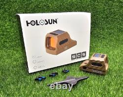 Holosun Multi-Reticle Sig P320 Pistol Solar-Charging Dot Sight SCS-320-GR-SIG-CY