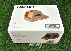 Holosun Multi-Reticle Sig P320 Pistol Solar-Charging Dot Sight SCS-320-GR-SIG-CY
