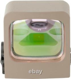 Holosun Open Reflex Compact Micro Green Dot Sight 6 MOA Reticle HE407K-GR X2 FDE