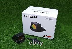 Holosun Open Reflex Red Dot Sight, Multiple Reticle, Solar HE508T-RD X2