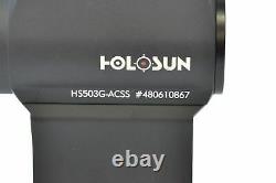 Holosun Paralow HS503G Red Dot Sight with Illuminated ACSS CQB HS503G-ACSS