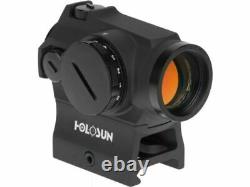 Holosun Red-Dot Sight with 1/3 Co-witness Mount, 2 MOA, Picatinny/Weaver HS403R