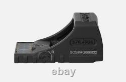 Holosun SCS MOS Green Multi-Reticle 2MOA&32MOA Circle Dot Reflex Sight SCS-M-GR