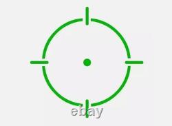 Holosun SCS MOS Green Multi-Reticle 2MOA&32MOA Circle Dot Reflex Sight SCS-M-GR