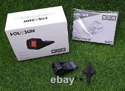 Holosun SCS MOS Multi Reticle Green Circle Solar 2 MOA Dot Reflex Sight SCS-M-GR