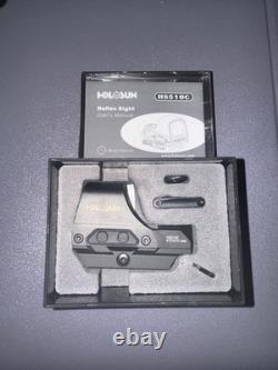 Holosun Technologies HS510C Open Reflex Circle Red Dot Sight (Shake Awake)