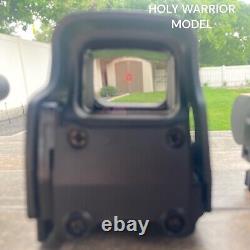 Holy Warrior S1 DE Holographic Styled 558 Airsoft Red Dot Sight Flag Ver