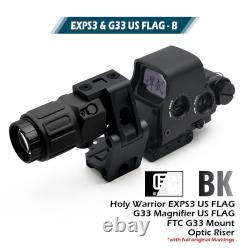 Holy Warrior S1 EXPS3 Holographic Red Dot Sight G33 3X Magnifier Shockproof