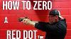 How To Zero A Red Dot I Tips I Holosun 507c I Navy Seal I 2022