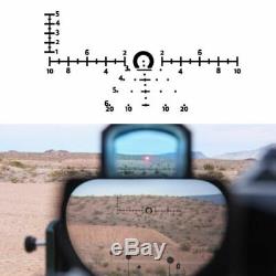 Hunting Dual-Enhanced Optic D-EVO Rifle Scope Magnifier with LCO Red Dot Sight