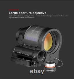 Hunting Reflex Sight Solar Power System Hunting 1X38 Red Dot Sight Scope with QD