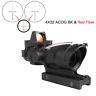 Hunting Rifle Scope Sight Green Red Fiber Acog 4x32 With Rmr Red Dot Sight