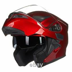 ILM Motorcycle Helmet Modular Flip Up Mountain Bike Helmet Motorbike Helmet DOT