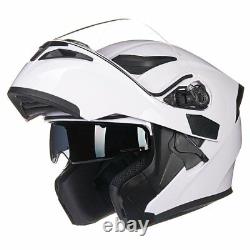 ILM Motorcycle Helmet Modular Flip Up Mountain Bike Helmet Motorbike Helmet DOT
