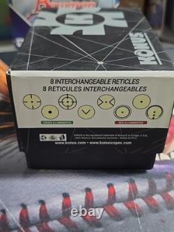 Konus Sight-Pro R8 Rechargeable Red/Green Dot Sight with8 Reticles