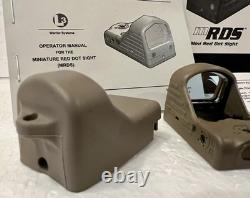 L3 Warrior Systems 3.5 MOA, MRDS Mini Red Dot Sight, Tan MRD-000-A12 MRD715 Rev1