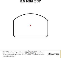 LEUPOLD DeltaPoint Pro 2.5 MOA Dot Flat Dark Earth Reflex Sight (175840)