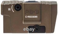 Lead & Steel Pandora Pb-3 Red Dot Reflex Sight, Earth, PB-3R-FDE