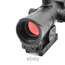 Lucid HD7 Red Dot Sight, Variable Reticle, Black L-HD7