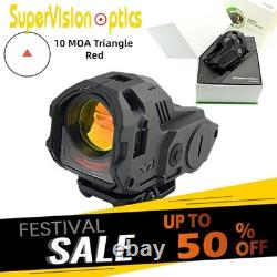 M22 PRO Reflex Red Dot Sight 1x28mm Triangle 10 MOA US Stock Hunting Optic