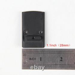 MINI RMR Red Dot Sight Collimator Glock Reflex Sight Scope 20mm Picatinny Rail