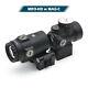 Mro-hd 1x25 Red Dot Sight 2moa/68moa Reticle And Mag-c 3x Magnifier Combo Hunt