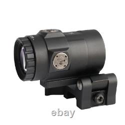 MRO HD Red Dot Sight + 3x Magnifier Tactical 2 MOA 1x25 Rifle Scope