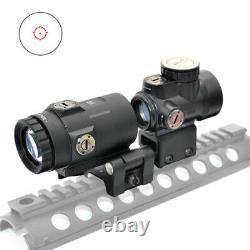 MRO HD Reflex Sight 1x Red Dot Sight Optical Scope/ 3x magnifier Scope