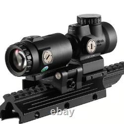 MRO Red Dot Sight 3X Combo AR Tactical Optics Hunting Scopes Low and Ultra 20mm