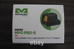 Meprolight 901141172 MPO PRO-S Closed Emitter Red Dot Pistol Sight RMSc/JPoint