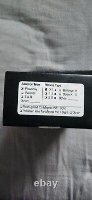Meprolight M21 Triangle Tritium Illum Reflex Red Dot Sight with M21 Illuminator