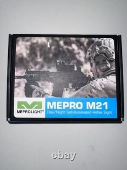 Meprolight M21 fiber optic self illuminated red dot sight