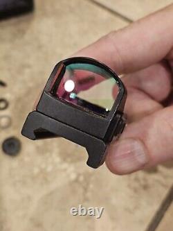 Meprolight MEPRO MicroRDS Red Dot Sight w Picatinny Adapter 88070012 Good Batt