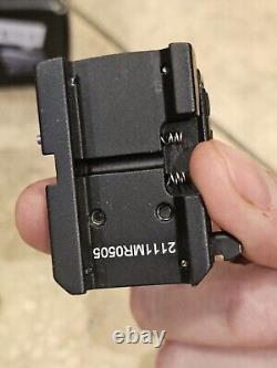 Meprolight MEPRO MicroRDS Red Dot Sight w Picatinny Adapter 88070012 Good Batt