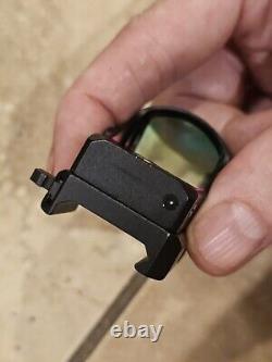 Meprolight MEPRO MicroRDS Red Dot Sight w Picatinny Adapter 88070012 Good Batt
