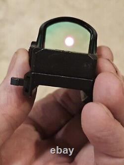 Meprolight MEPRO MicroRDS Red Dot Sight w Picatinny Adapter 88070012 Good Batt