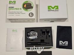 Meprolight MPO Pro-S Pistol Red Dot Sight Multi-Reticle Matte Black 901141172