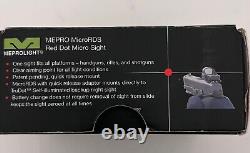 Meprolight Mepro Micrords Red Dot Sight with Picatinny Adaptor ship only US