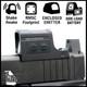 Micro Enclosed Red Dot Optic For Glock Mos 43x 48 Direct Fit Shake Awake