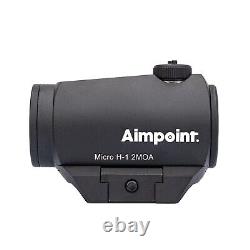 Micro H-1T Red Dot Reflex Sight 2 MOA Standard Mount, 200018