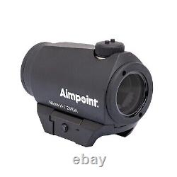 Micro H-1T Red Dot Reflex Sight 2 MOA Standard Mount, 200018