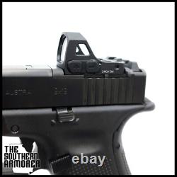 Micro Red Dot Optic Sight For Glock Mos 17 19 19x 23 34 40 41 45 47 49 Gen 5