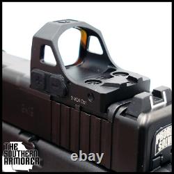 Micro Red Dot Optic Sight For Glock Mos 17 19 19x 23 34 40 41 45 47 49 Gen 5