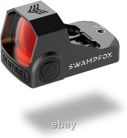 Micro Reflex Red Dot Sight (RMsc Pistol Cut) 3 MOA 1x16mm For Swampfox Sentinel
