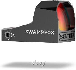 Micro Reflex Red Dot Sight (RMsc Pistol Cut) 3 MOA 1x16mm For Swampfox Sentinel