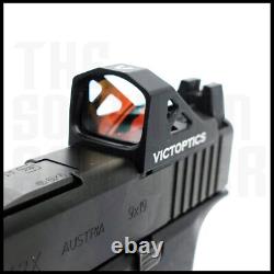 Mini Red Dot Sight, Shield RMSC footprint, 3 MOA, Black, 16x20mm