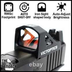 Mini Red Dot Sight, Shield RMSC footprint, 3 MOA, Black, 16x20mm