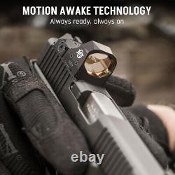 Mini Reflex Red Dot Sight Motion Awake Optic Sight 3 MOA 11 Brightness for Rifle